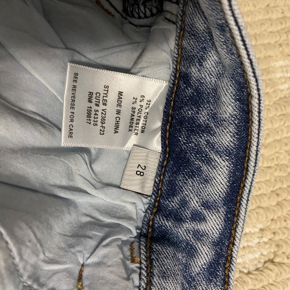 Altar’d State Medium wash straight leg jeans - Picture 4 of 4